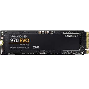 SAMSUNG 500GB 970 EVO M.2 PCI-Express 3.0 Solid State Drive