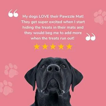 Pawzzle Mat - Sailor of The Sea - Interactive Dog Feeding Snuffle Mat for Small Medium Large Dogs, Encourage Foraging Skills, Great for Nosework & Scent Training, Relieve Stress & Boredom