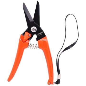 Zenport Q91 Zen-Magic Ultra Twig and Hoof Trimming Shear Twin-Blade, 7.5-Inch Long