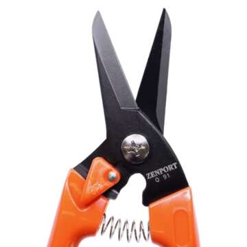 Zenport Q91 Zen-Magic Ultra Twig and Hoof Trimming Shear Twin-Blade, 7.5-Inch Long
