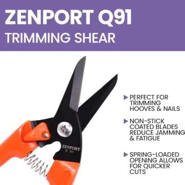 Zenport Q91 Zen-Magic Ultra Hoof and Twig Trimming Shear