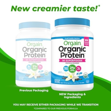 Orgain Organic Protein + 50 Superfoods Powder for Health