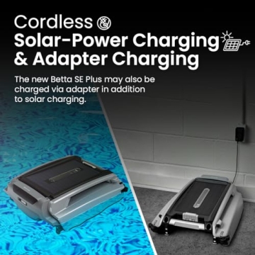 Betta SE Plus Solar Powered Robotic Skimmer - 30 Hour Battery Power