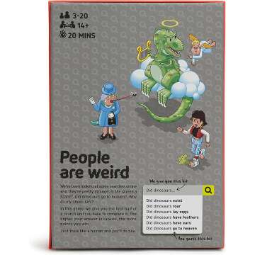 Weird Things Humans Search For: Fun Adult Party Game