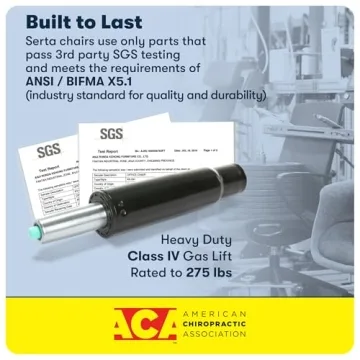 Serta Valetta Memory Foam Home Office Chair - Modern Comfort