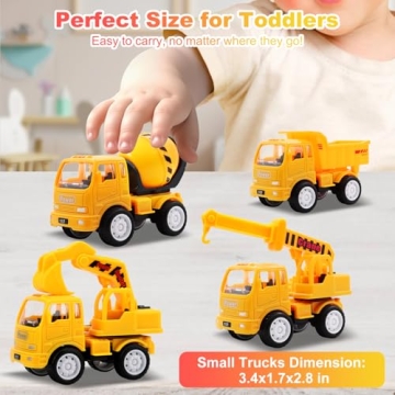 5 in 1 Nicmore Construction Truck for Toddlers