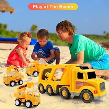5 in 1 Nicmore Construction Truck for Toddlers