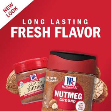 McCormick Ground Nutmeg, 1.1 oz