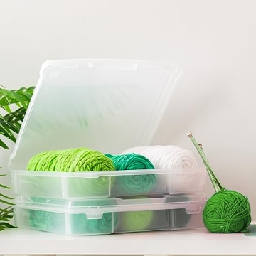 IRIS USA 12" x 12" Scrapbook Organizer, 6 Pack Portable