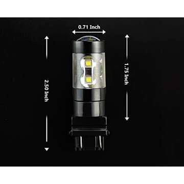 JDM ASTAR Super Bright Max 50W High Power 3056 3156 3057 3157 White LED Bulbs