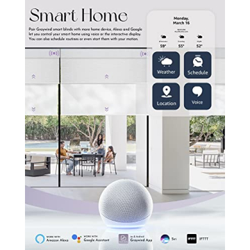 Graywind Motorized Dual Shades Smart Blinds Custom Fit