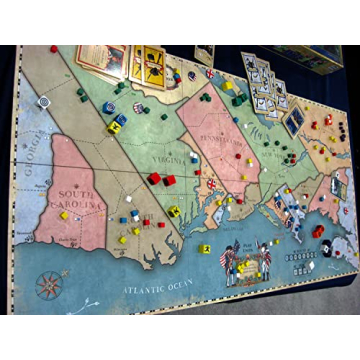 1775 Rebellion Board Game - Engage in American History Fun