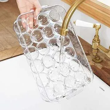 Hacaroa Stackable Egg Holder - Keep Eggs Fresh & Organized