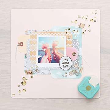 We R Memory Keepers 3 Way Rounded Corner Punch, White, Paper Punches for Crafts, Scrapbook Pages, Photo Corners, Home Décor Projects, Journaling, Invitations, Card Making, and More