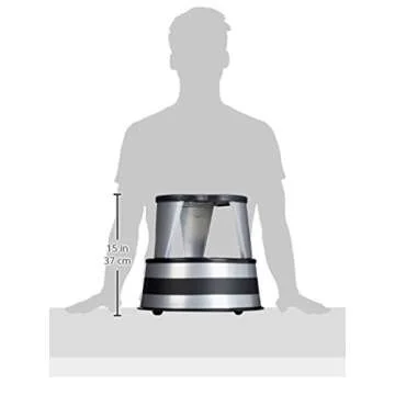 Cramer Kik Step Steel Step Stool Supports 350 lbs Silvertone