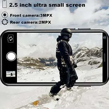 Hipipooo Mini Smartphone 3G Dual SIM Kids Phone Compact