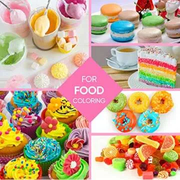 ValueTalks 12 Color Food Coloring Set for Baking & Crafts