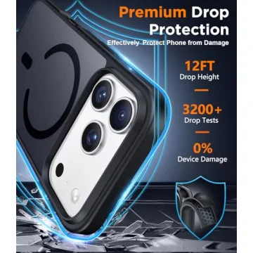 SPIDERCASE iPhone 17 Pro Case with Screen Protectors