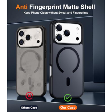 SPIDERCASE iPhone 17 Pro Case with Screen Protectors