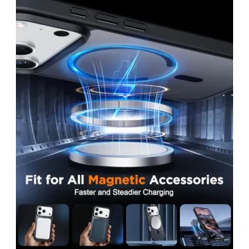 SPIDERCASE iPhone 17 Pro Case with Screen Protectors