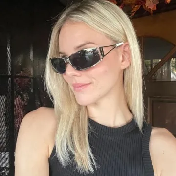 BOTEN Y2K Women's Sunglasses, Stylish Fashion Metal Frames