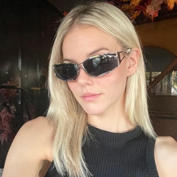 BOTEN Y2K Women's Sunglasses, Stylish Fashion Metal Frames