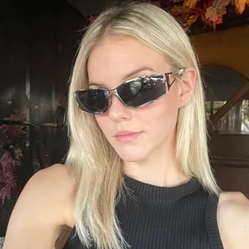 BOTEN Y2K Women's Sunglasses, Stylish Fashion Metal Frames