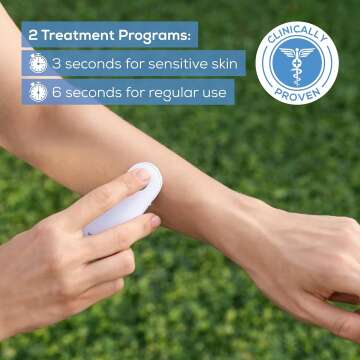 Natural Bug Bite Relief with Beurer BR60 Device