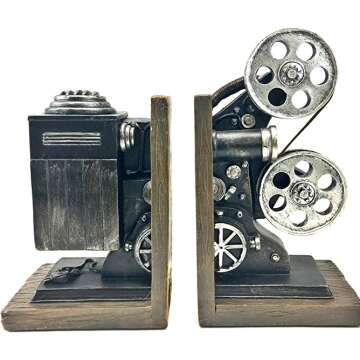 Projector Book Shelves Decor for Stylish Homes