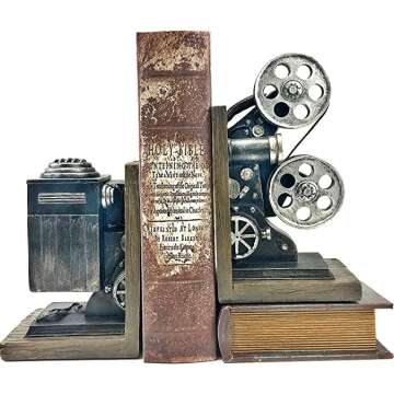 Projector Book Shelves Decor for Stylish Homes