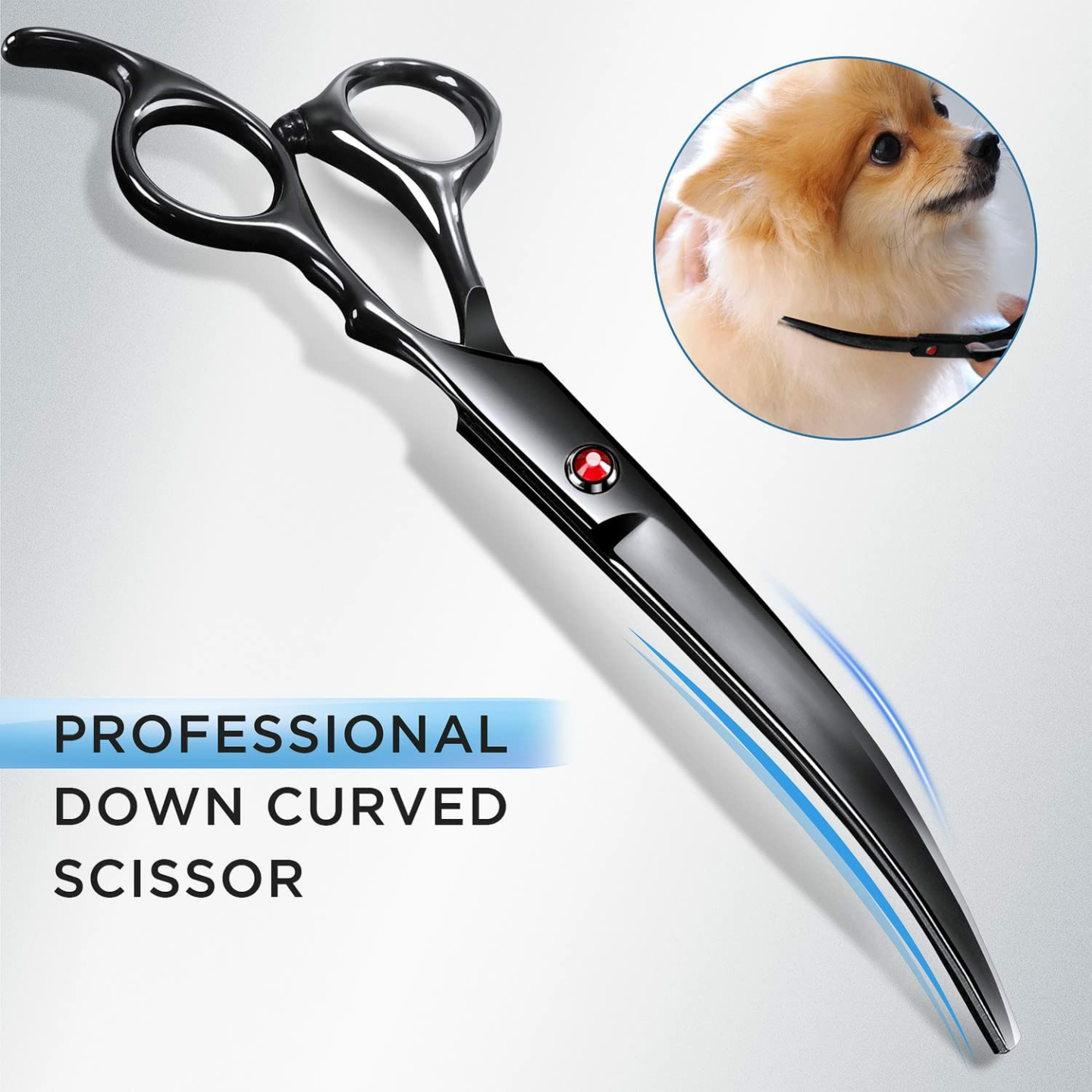 Gimars 7" Dog Grooming Scissors Set - Professional Kit