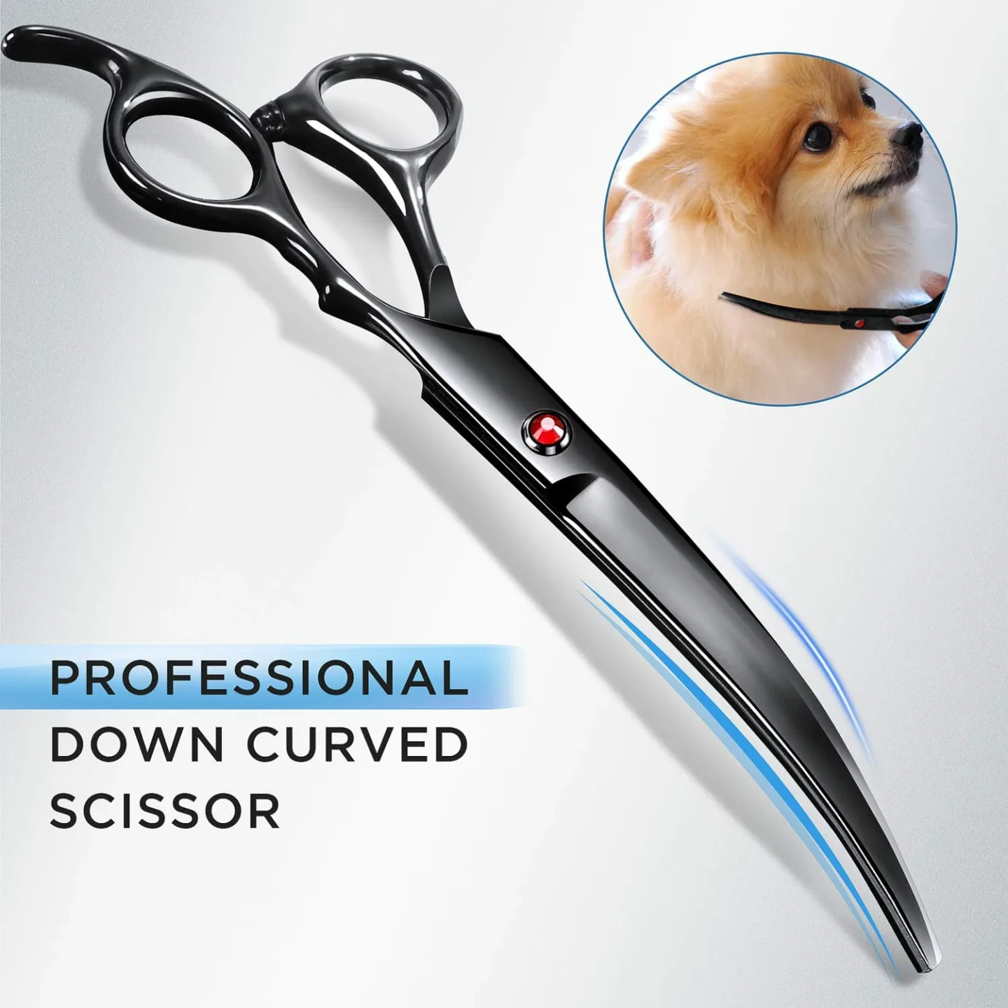 Gimars 7" Dog Grooming Scissors Set - Professional Kit