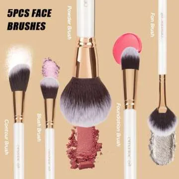 OMANIAC Professional Makeup Brush Set for All Users
