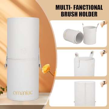 OMANIAC Professional Makeup Brush Set for All Users