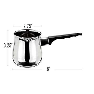 Cuisinox Turkish Cezve Coffee Pot for Authentic Coffee