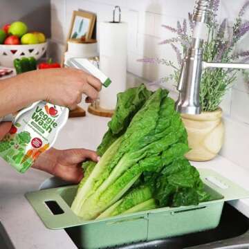 Veggie Wash Organic Fruit and Vegetable Wash, Certified Organic, Ideal for Cleaning Produce, 16 Fluid Ounce, Pack of 3