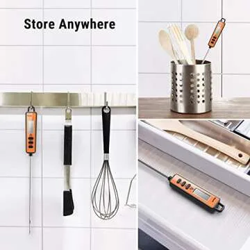 ThermoPro TP01A Instant Read Meat Thermometer for Cooking