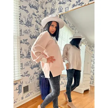 ETCYY Women's Oversized Sweater for Fall 2025 Fashion