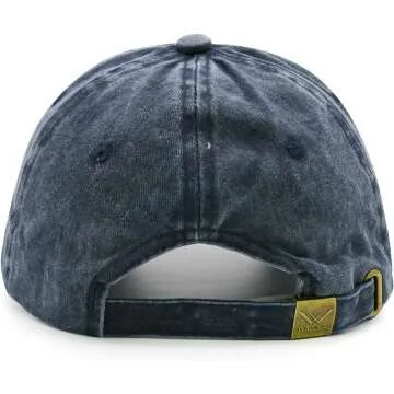 Embroidered Dog Mom Denim Baseball Cap for Women