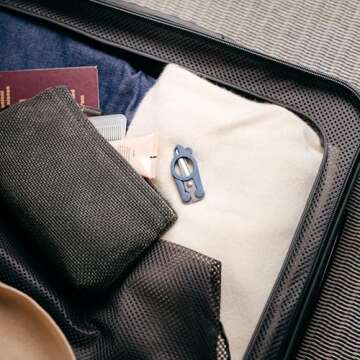 FISKARS Folding Travel Scissors - Portable & TSA-Compliant