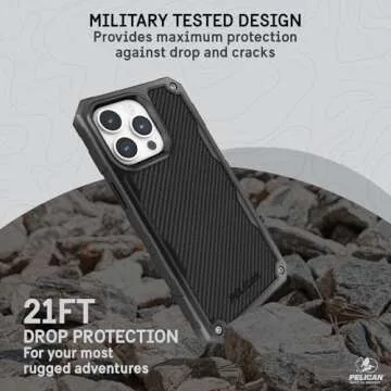 Pelican iPhone 15 Pro Max Case with MagSafe Drop Protection