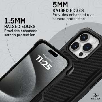 Pelican iPhone 15 Pro Max Case with MagSafe Drop Protection