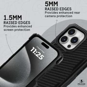 Pelican iPhone 15 Pro Max Case with MagSafe Drop Protection