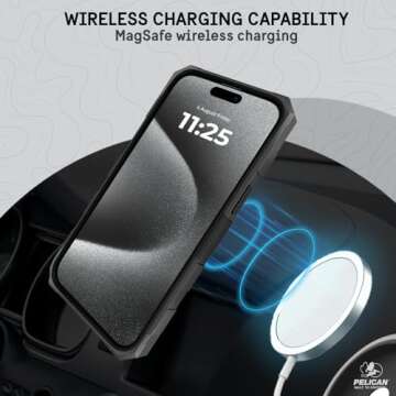 Pelican iPhone 15 Pro Max Case with MagSafe Drop Protection