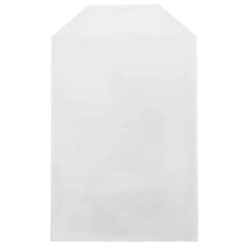 CheckOutStore Clear Storage Pockets (5 5/8 x 8 1/2) - Ideal for Organizing Stamps, Dies, and Craft S...