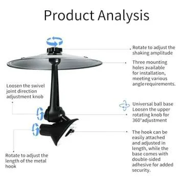 Ainovi Car Cymbal Air Vent Mini Crash Cymbal for Music Lovers