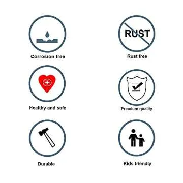 Elegant Indian Shelf T Bar Knobs - 6 Gold & Black Pulls