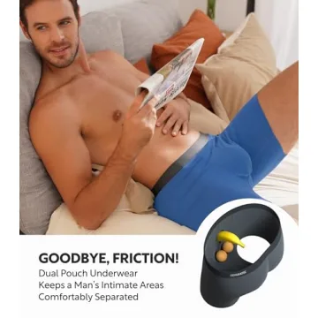 Separatec Men's Underwear with Pouch for Comfort and Support