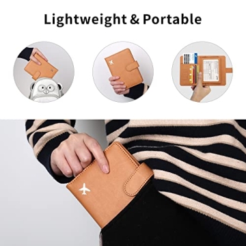 Stylish Deziliao Passport Holder for Safe Travel