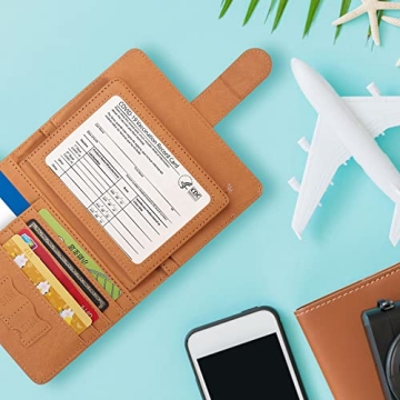 Stylish Deziliao Passport Holder for Safe Travel